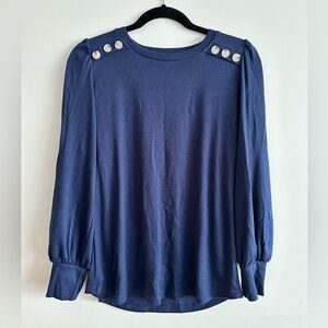 Neat Women Blue Top Size S New